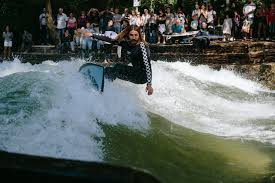 Dylan Graves riding weird waves...in munich