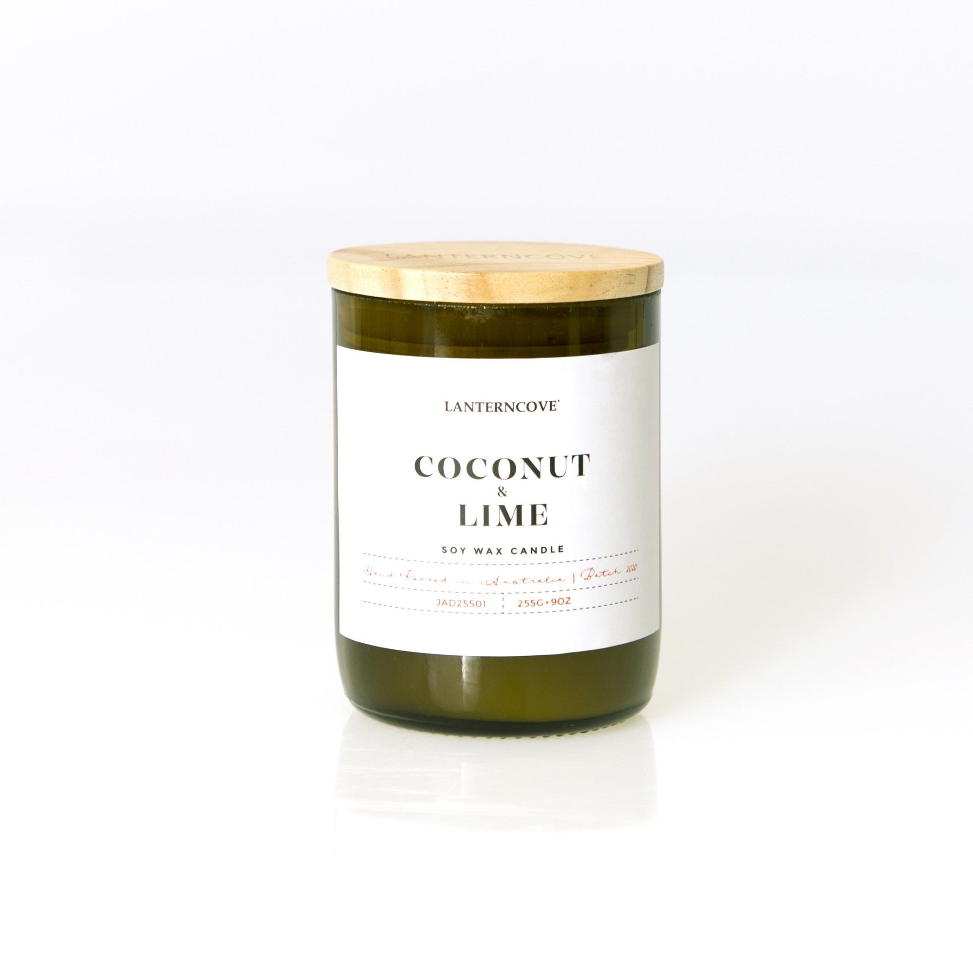 Jade Coconut and Lime 9oz Soy Candle