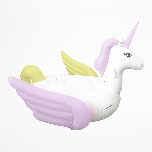 Luxe Ride-On Unicorn - Pastel