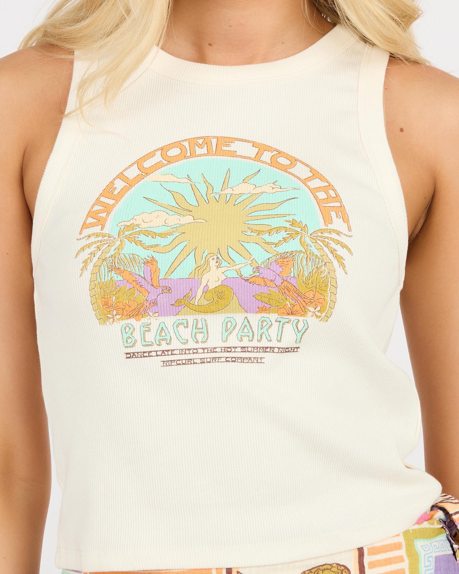 Tropicana Ribbed Tank