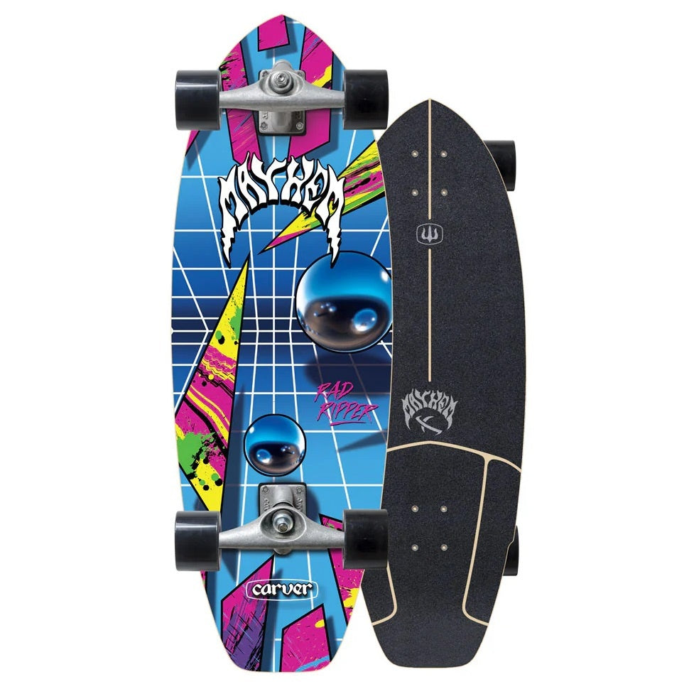 Carver x Lost Rad Ripper Neon CX Surfskate Skateboard