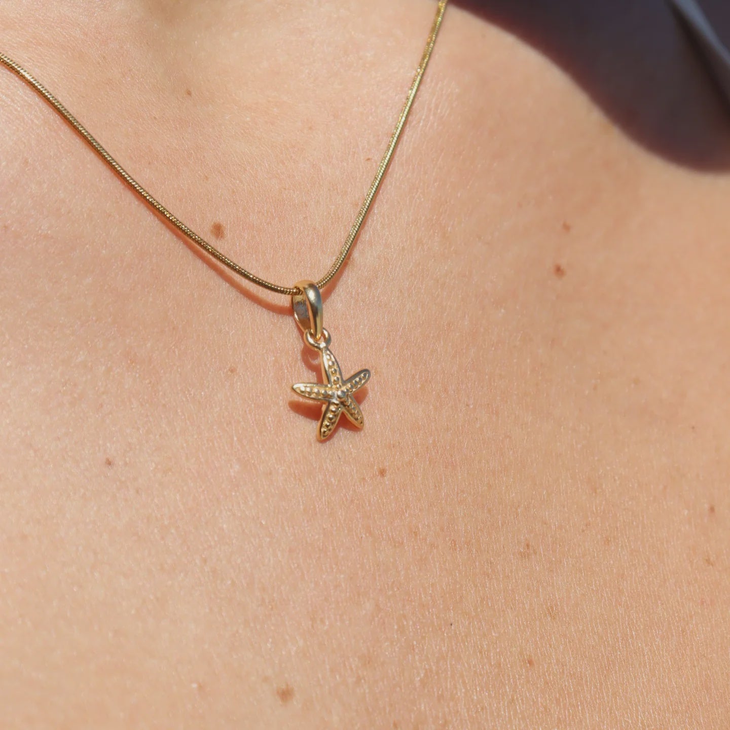 Petite Starfish Necklace