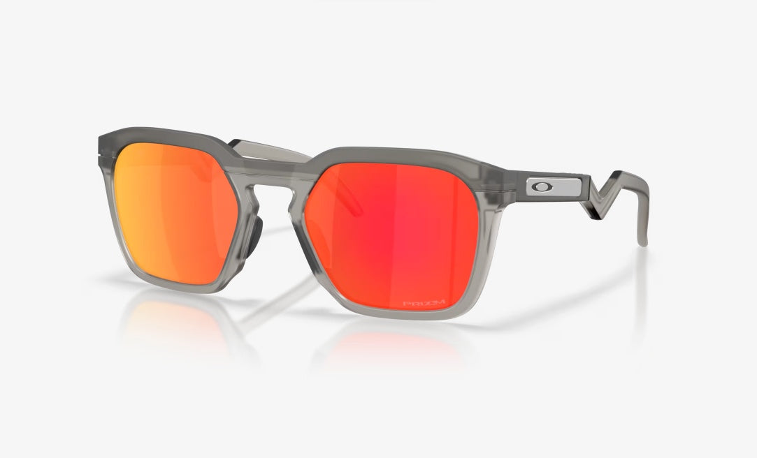 HSTN SQ - Prizm Ruby Lenses,  Matte Grey Smoke Frame