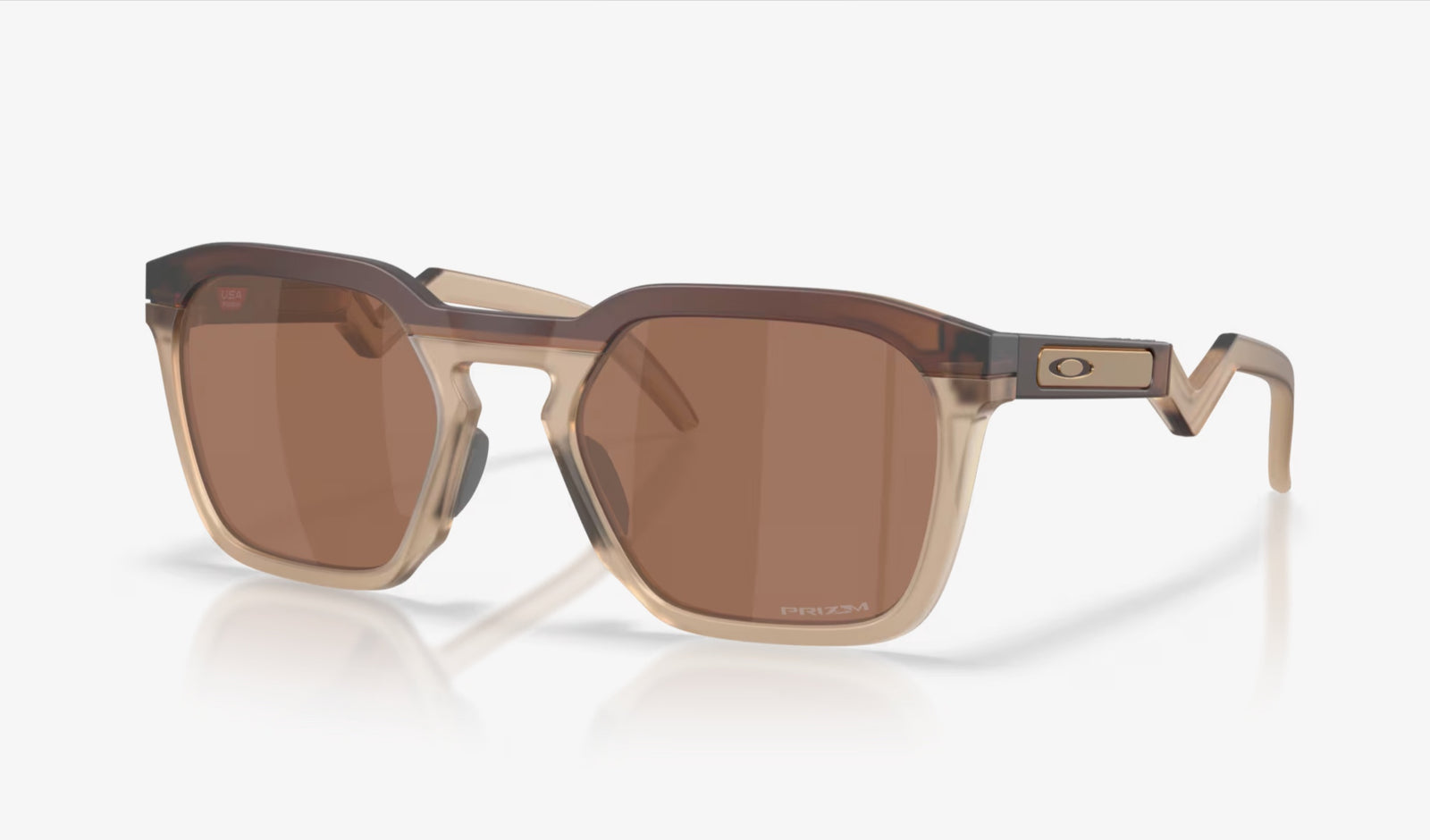 HSTN SQ - Prizm Tungsten Lenses,  Matte Rootbeer Frame