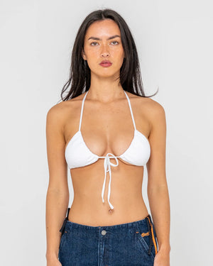 Sandalwood Textured Multiway Bikini Top