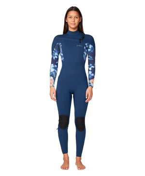 Womens Bahia 3/2mm Steamer Chest Zip Wetsuit