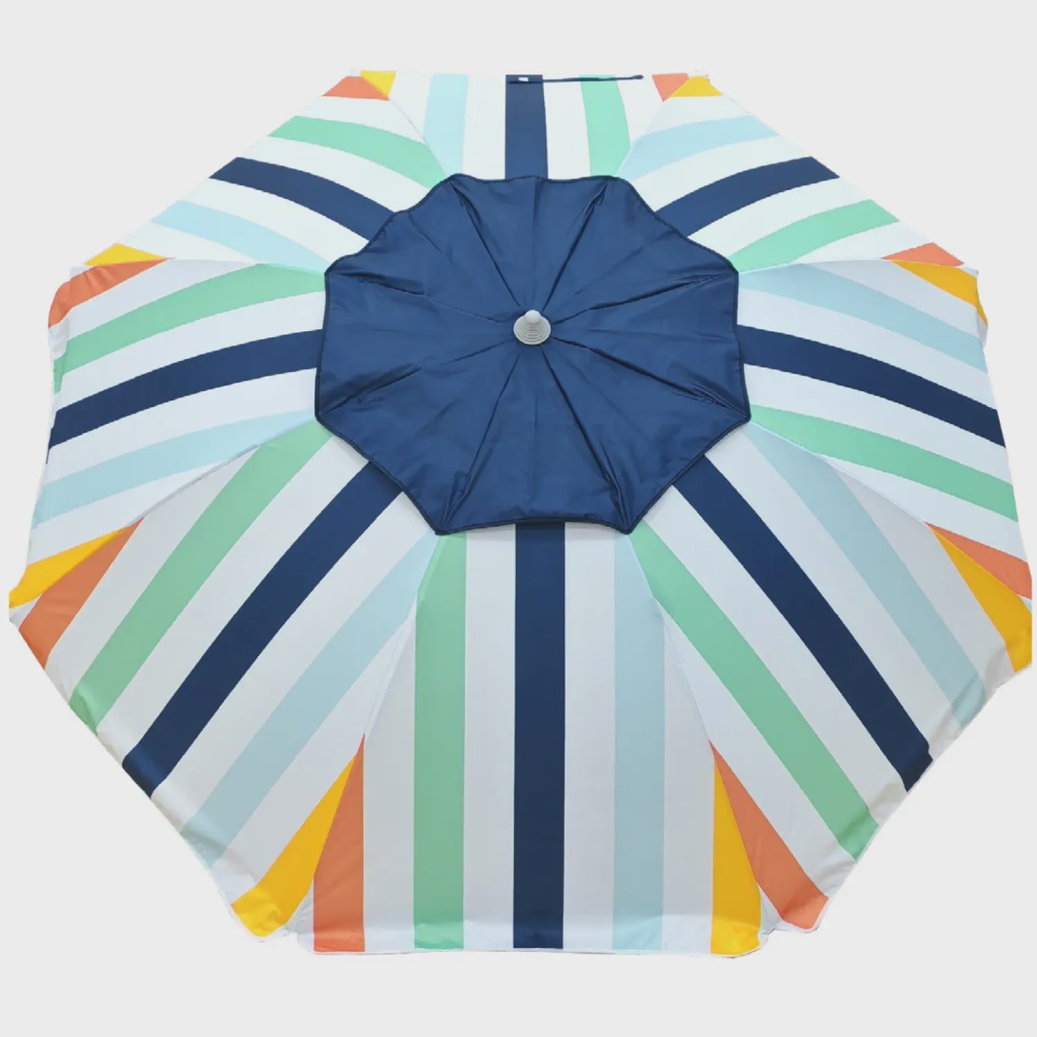 Daytripper 210cm Beach & Shade Umbrella - Summer Multistriped