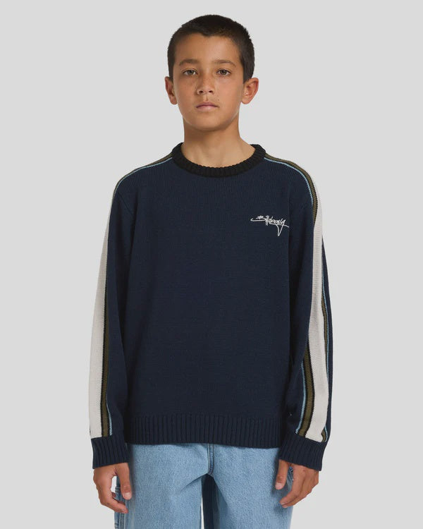 Boys 8-16 Script Sweater