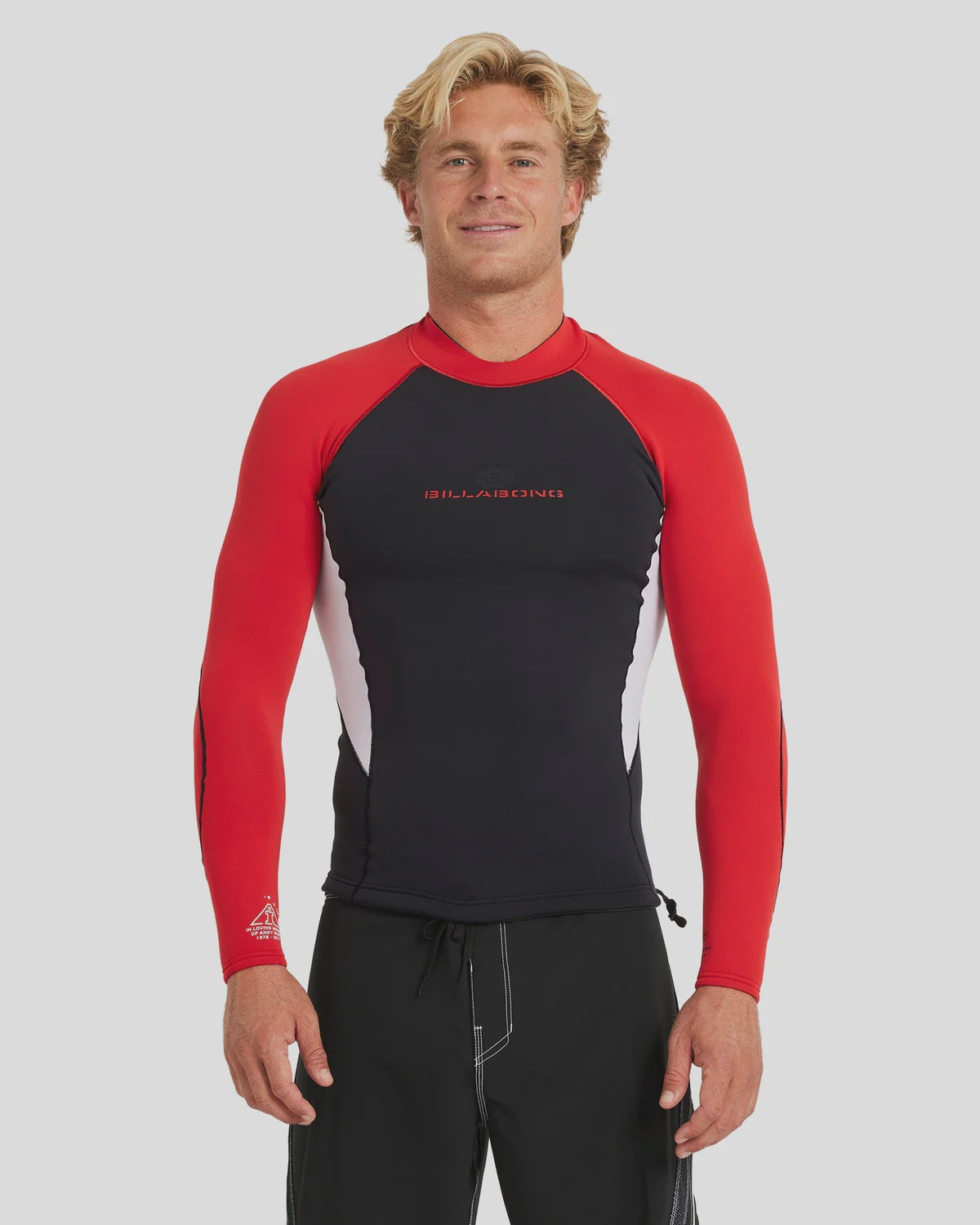 Mens 1/1mm Revolution Long Sleeve Wetsuit Top