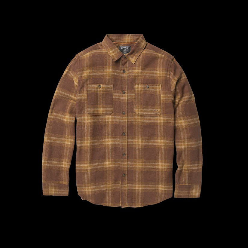 Fire Pit Long Sleeve Flannel Shirt