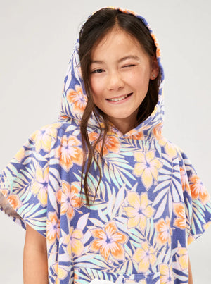 Girls Stay Magical Printed Poncho