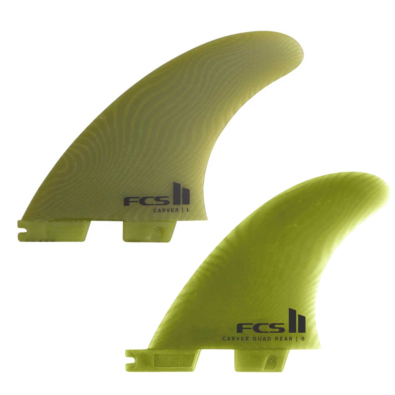 FCS II Carver Neo Glass Tri-Quad - Eucalyptus