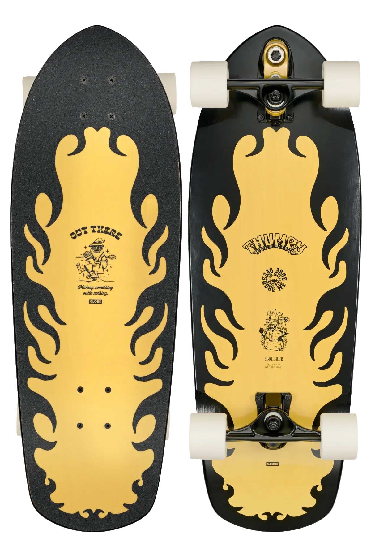 Thumpy 30" Surf Skate - Serial Chiller