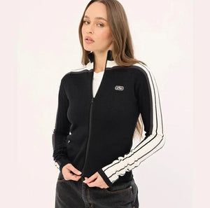 Daddy Gb Fitted Zip Through Knit
