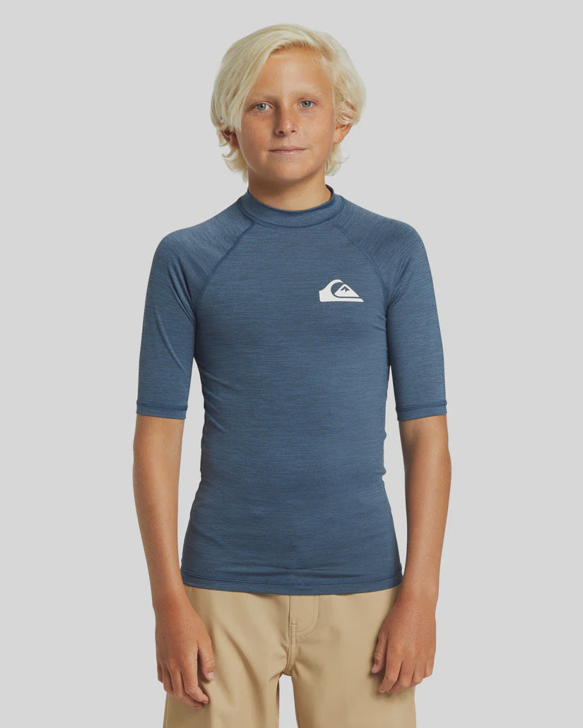 Boys 4-16 Everyday Short Sleeves UPF 50 Surf T-shirt