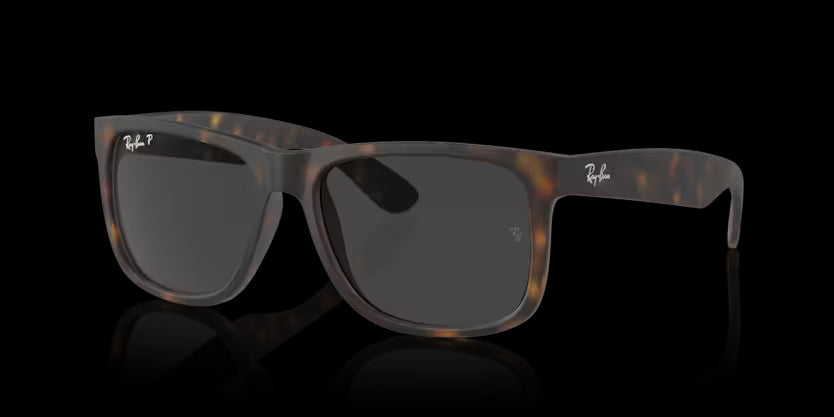 Justin Classic - Rubber Havana Frame Dark Grey Gradient Lenses