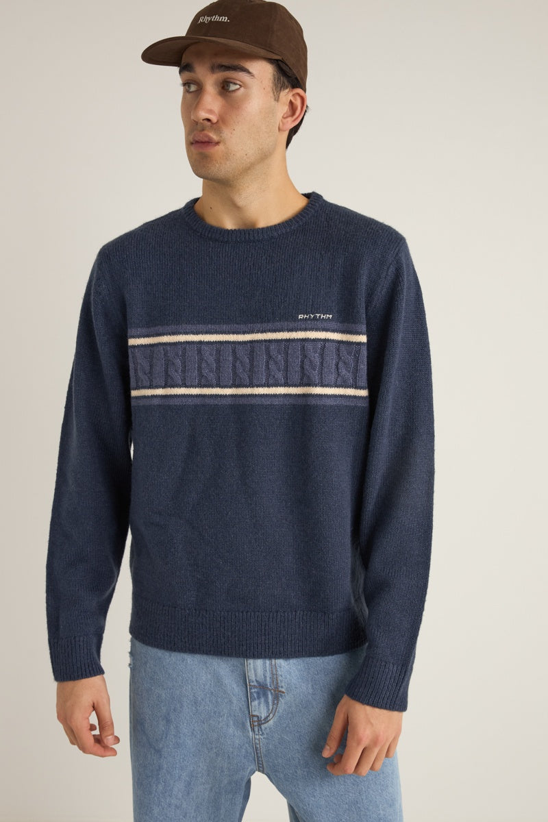 Mohair Stripe Knit