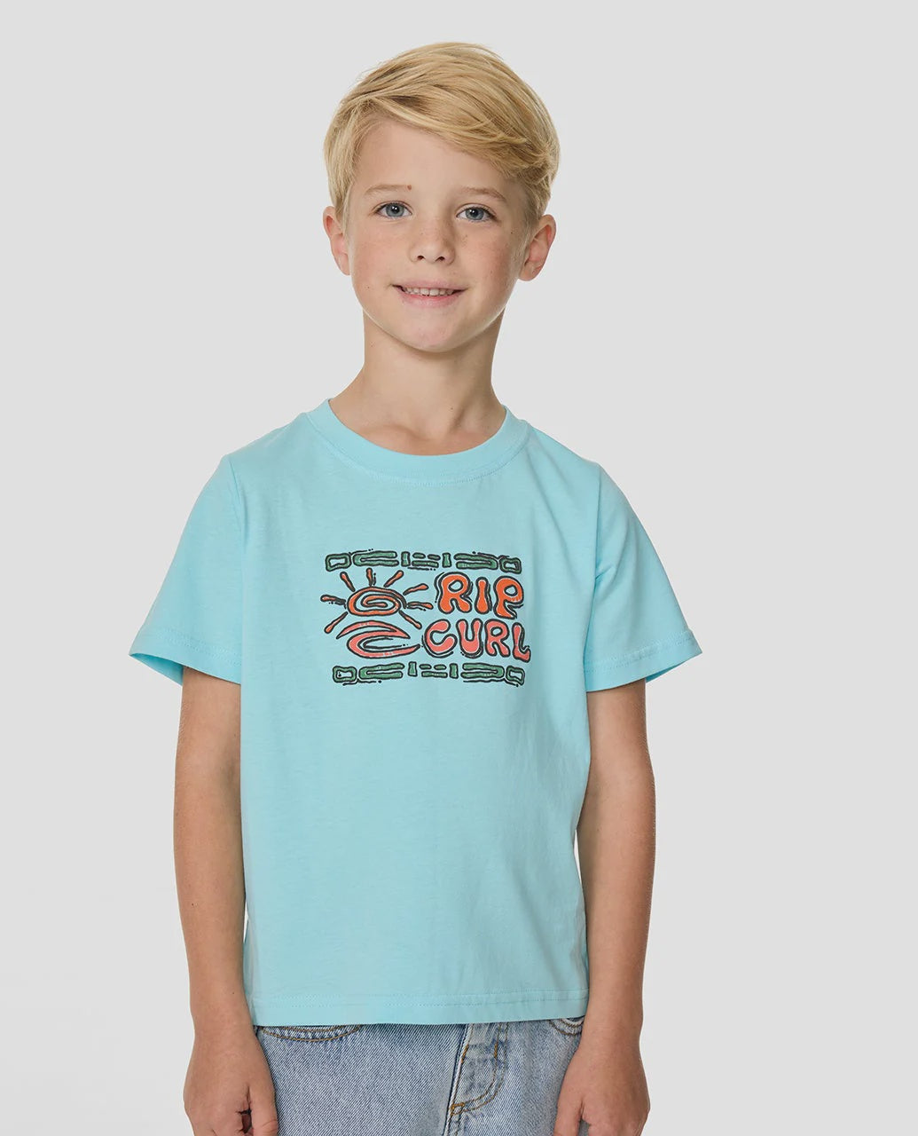 Cosmic Surfing Logo Tee - Boys 0-6