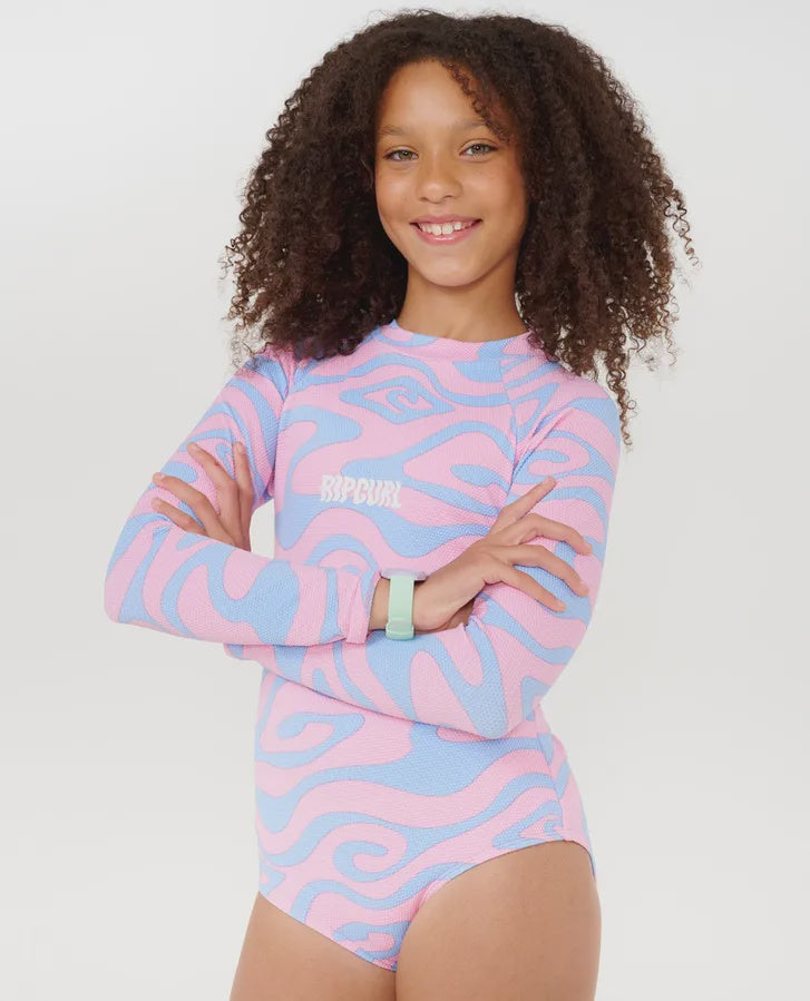 Cosmic UPF Long Sleeve Surf Suit - Girl (8-14 years)