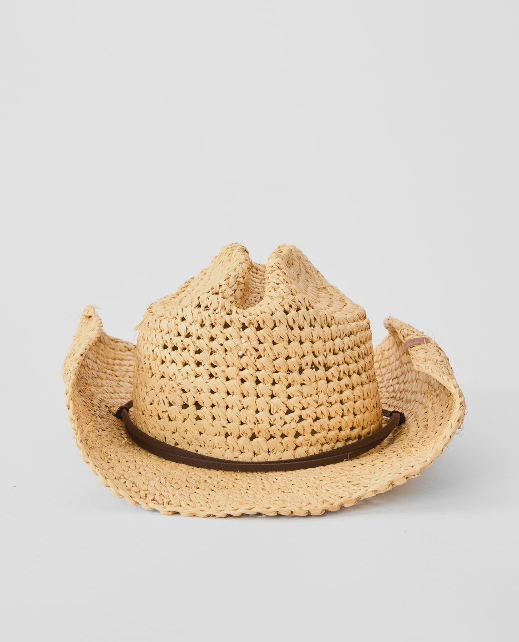 Crushable Straw Cowgirl Hat