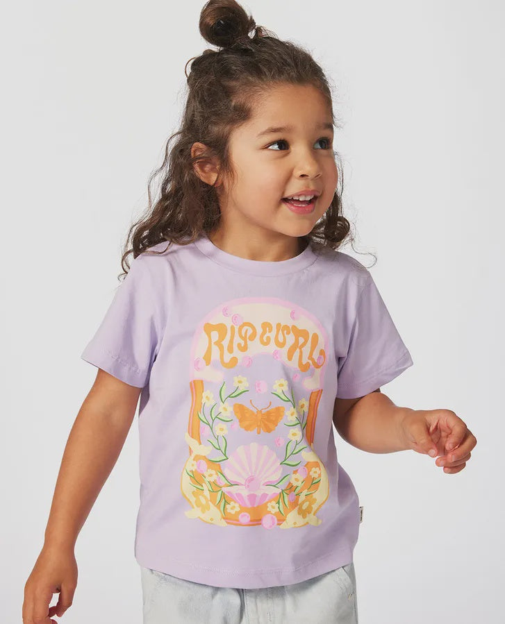 Rainbow Tropics Art Tee - Girl (1-8 years)