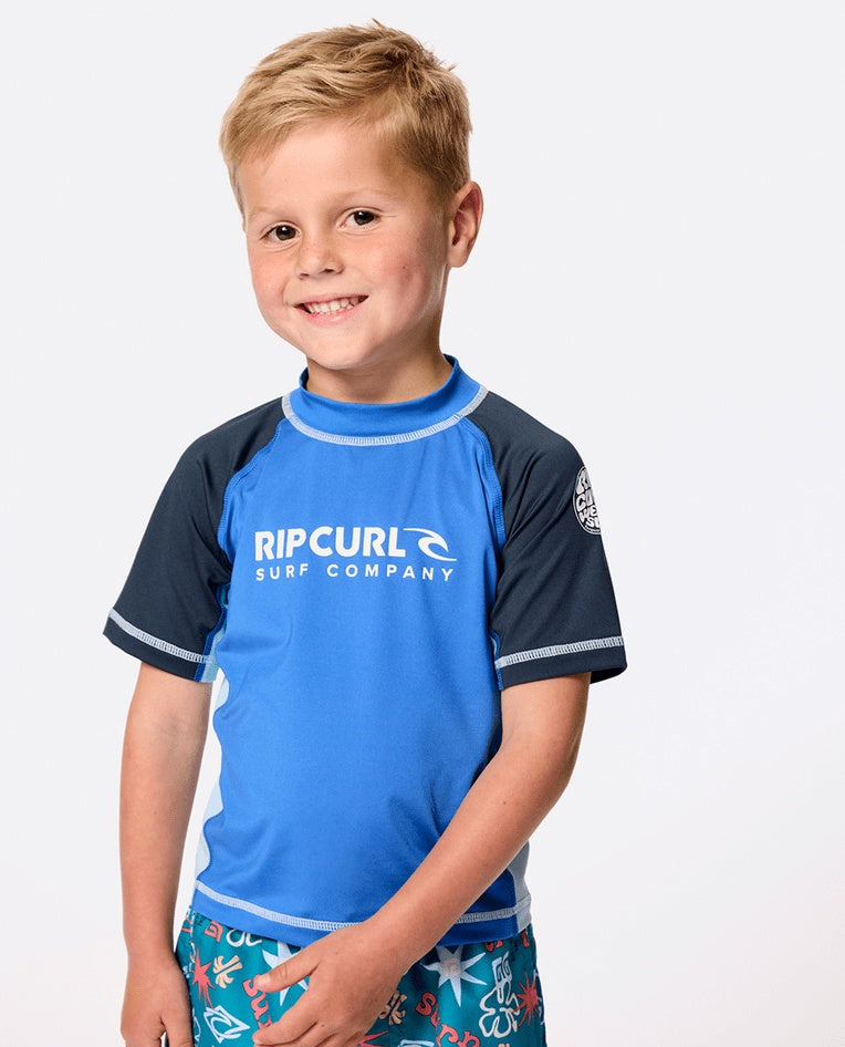 Shock UPF Short Sleeve Rash Vest - Boys (0-6 years)