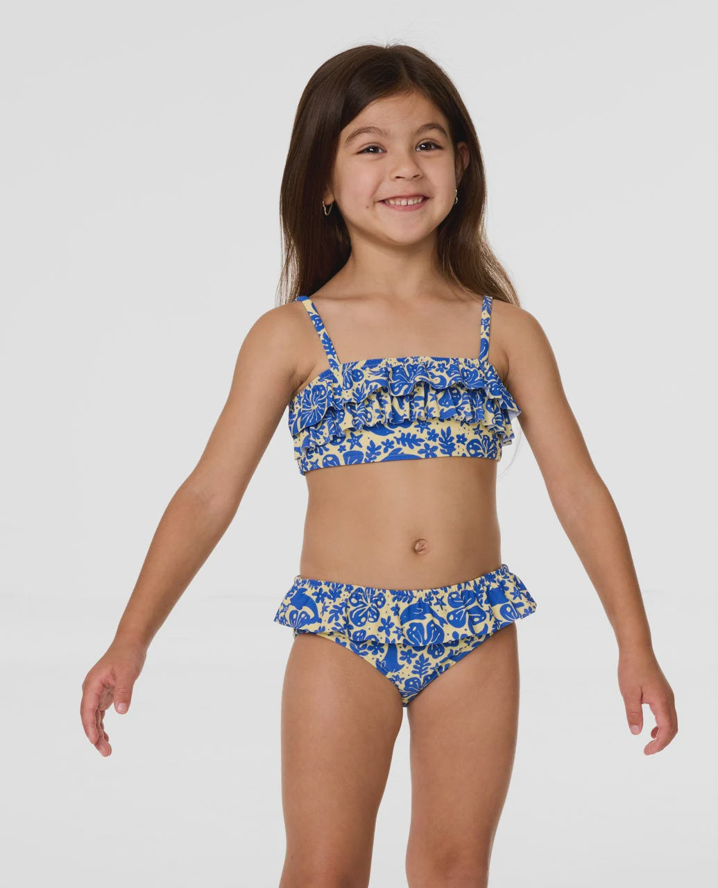 Sun Swell Frill Bikini - Kids