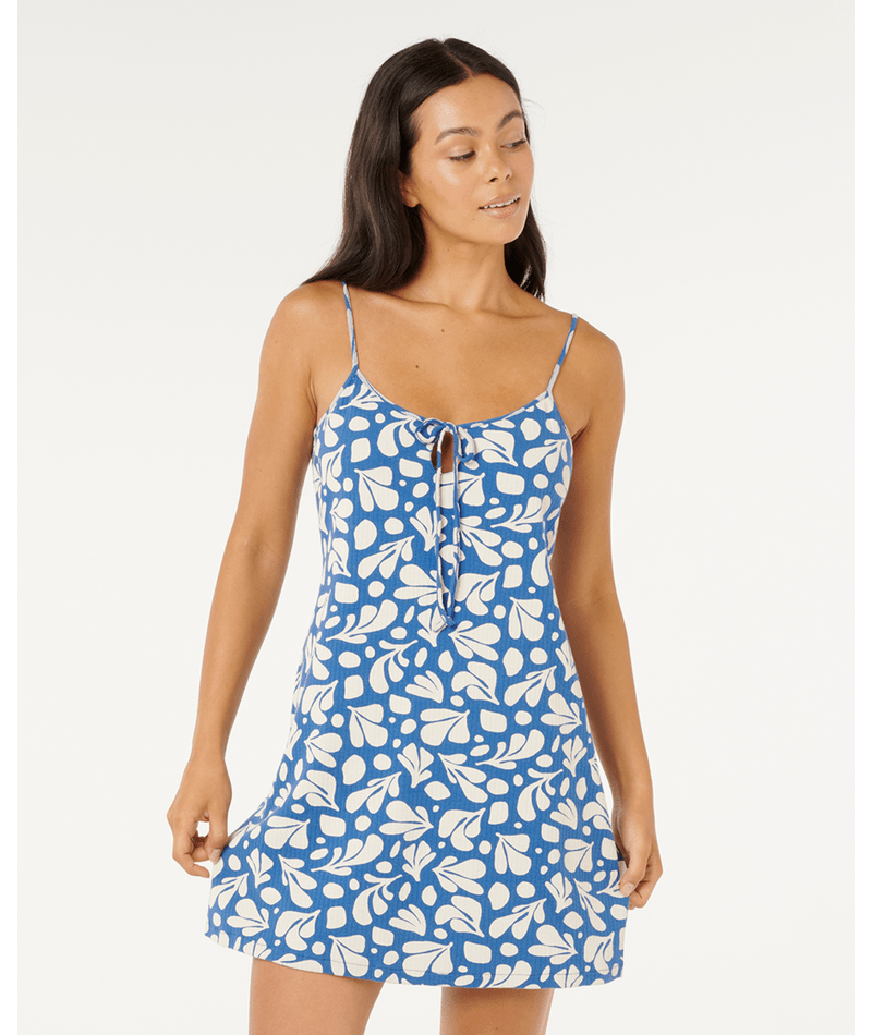 Surf Dreams Printed Rib Mini Dress