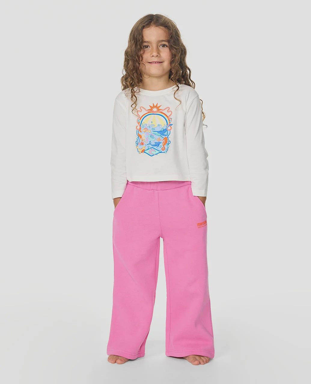 Surf Puff Wide Leg Trackpant - Girls(1-8years)