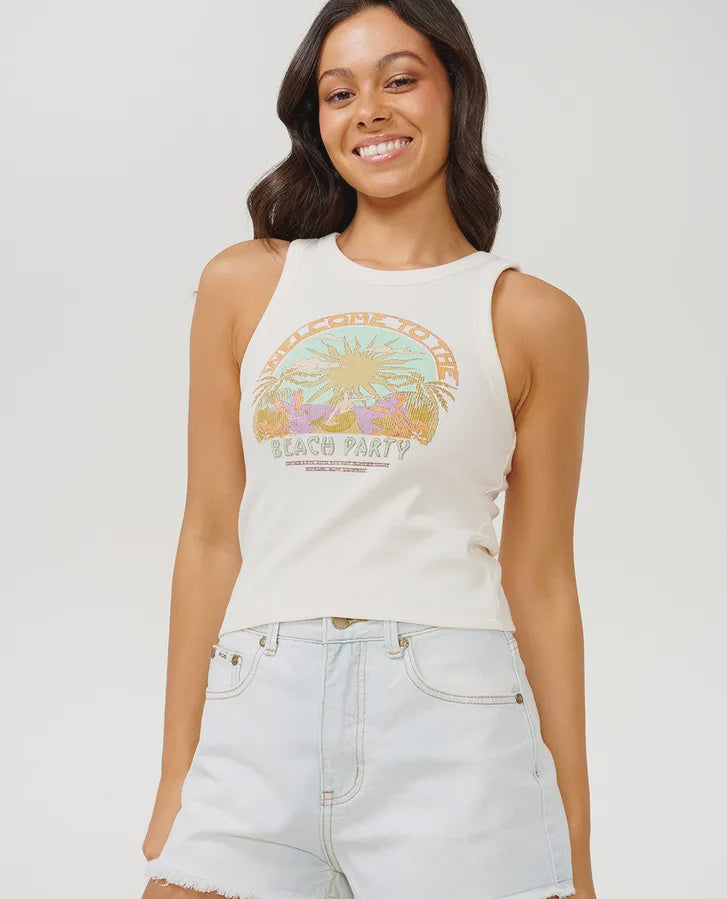 Tropicana Ribbed Tank