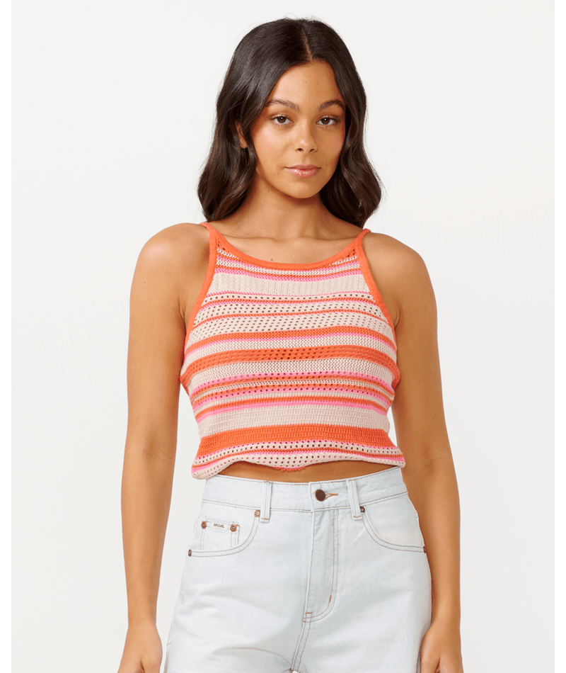 Sun To Sea Crochet Cami