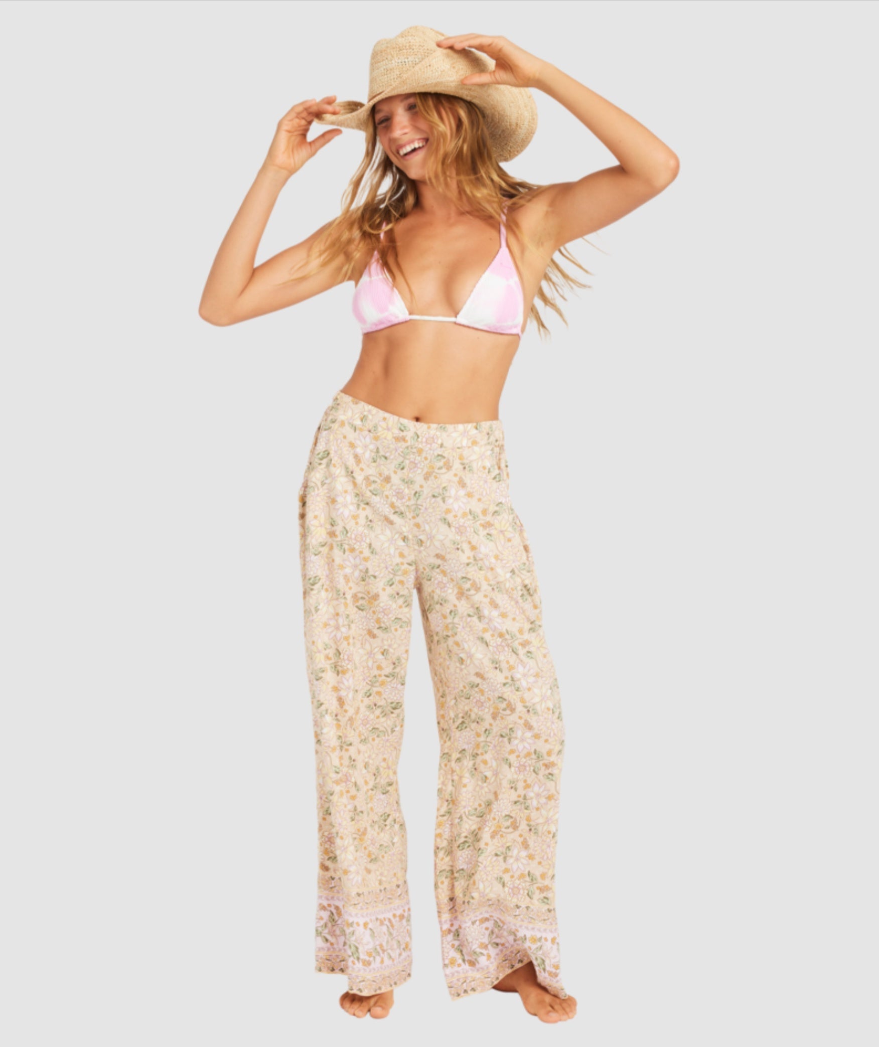 Womens Garland Wide Leg Pants