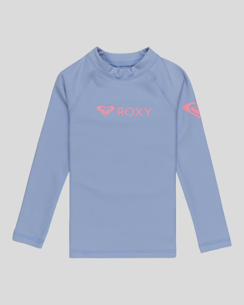 Girls 8-16 Heater Long Sleeve Rash Vest