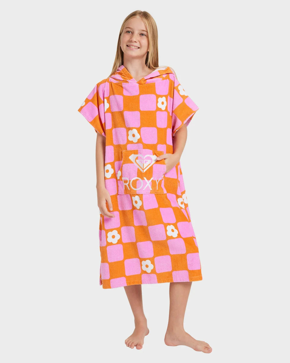 Girls Stay Magical Printed Poncho