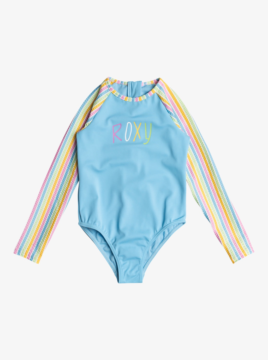 Girls 2-7 Mirage Long Sleeves One-Piece Rashguard