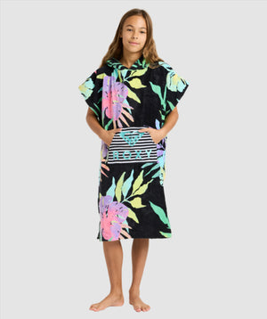 Girls Stay Magical Printed Poncho