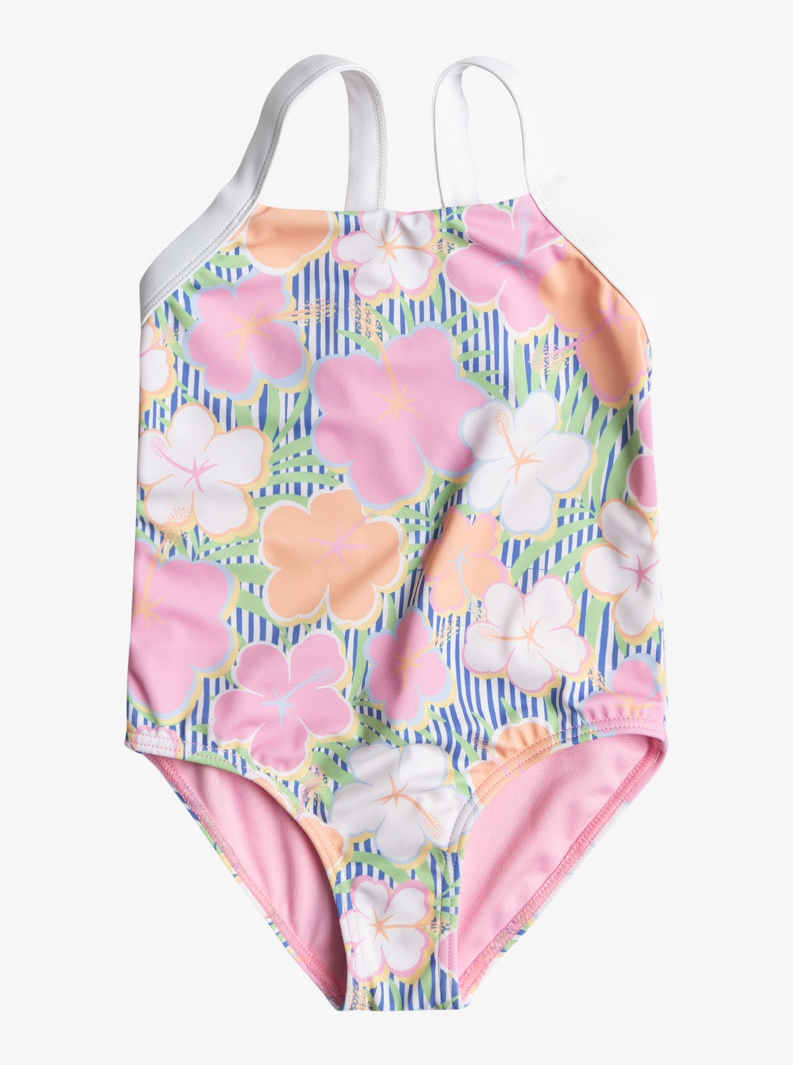 Girls 2-7 Tiny Flower One-Piece Swimsuit