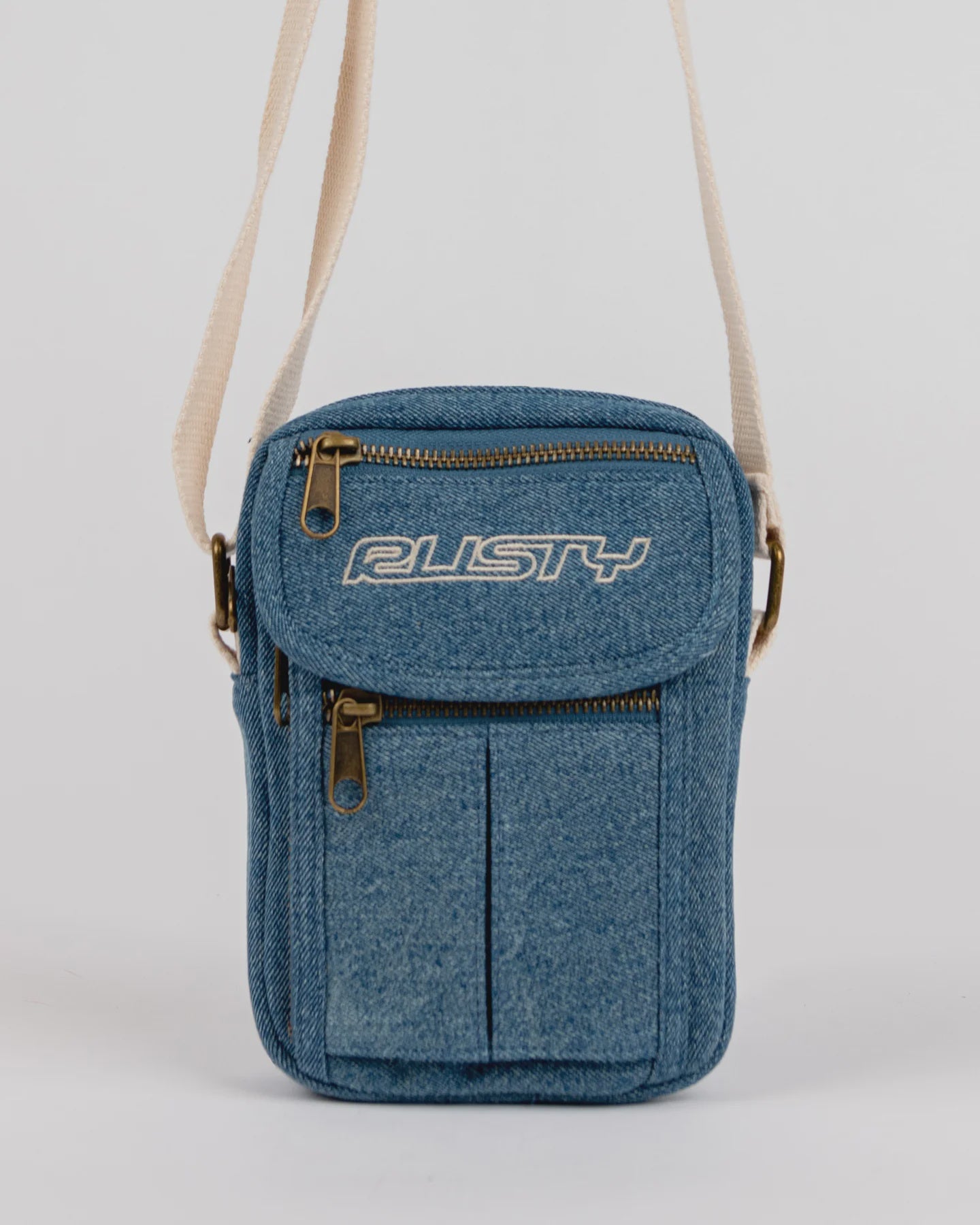 Billie Jean Denim Crossbody Bag