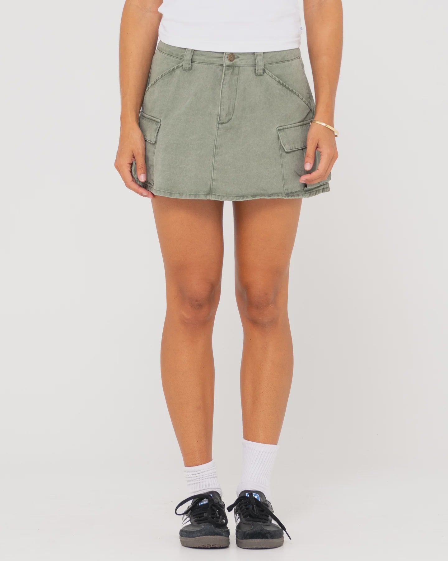 Brooks Low Rise Mini Cargo Skirt