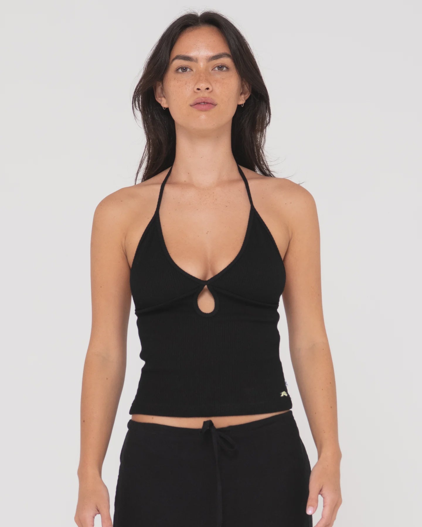 Emma Cut Out Halter Neck Top