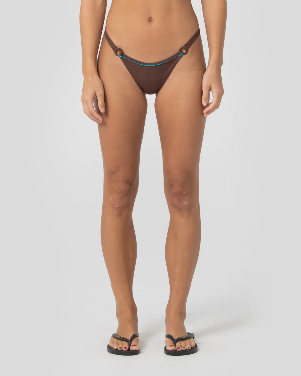 La Cabana Ring Midi Bikini Bottom