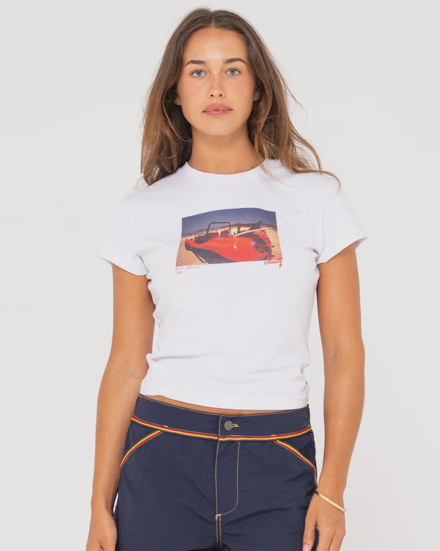 Road Trip Graphic Baby Tee