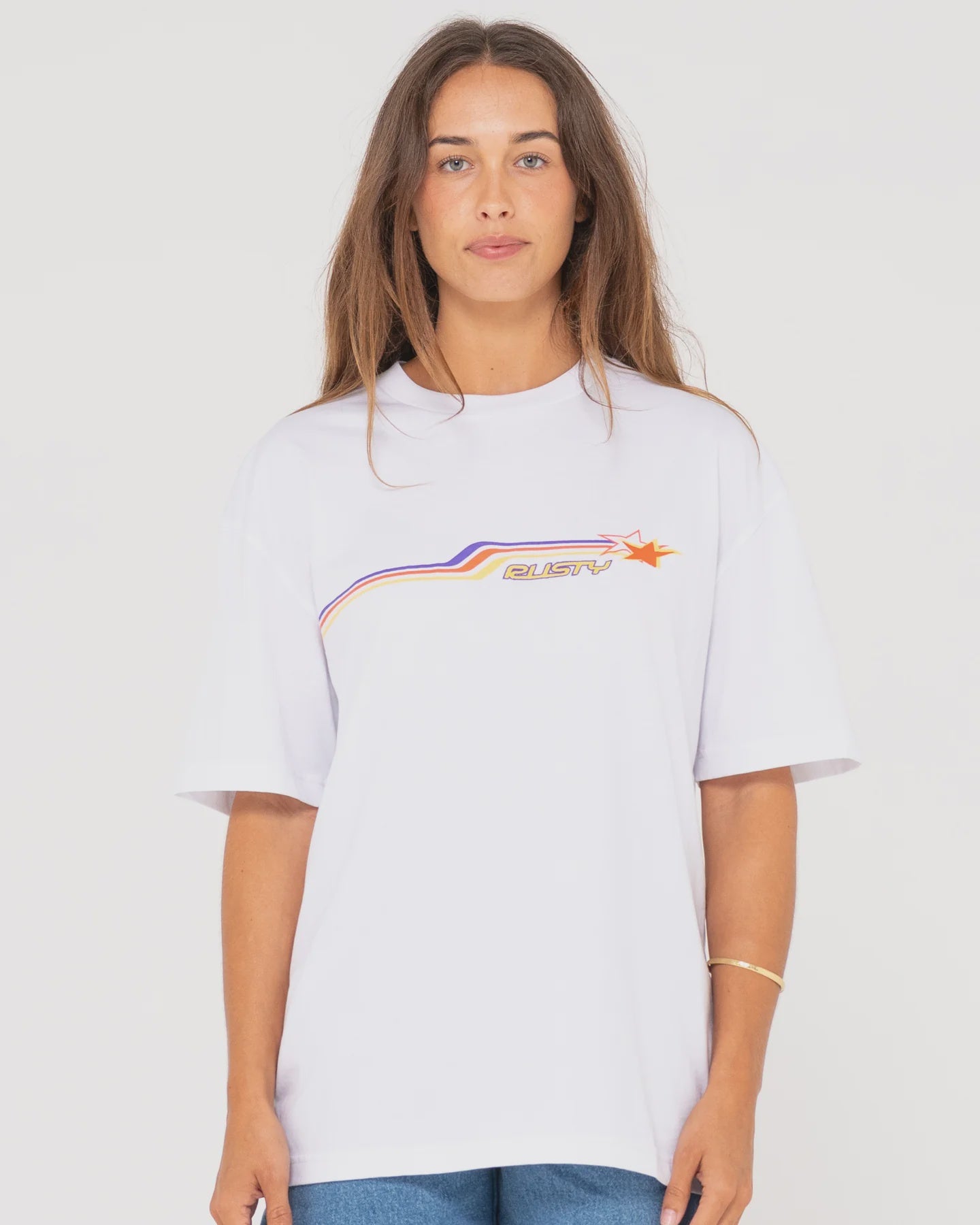 Wave Rider Oversized Graphic Tee