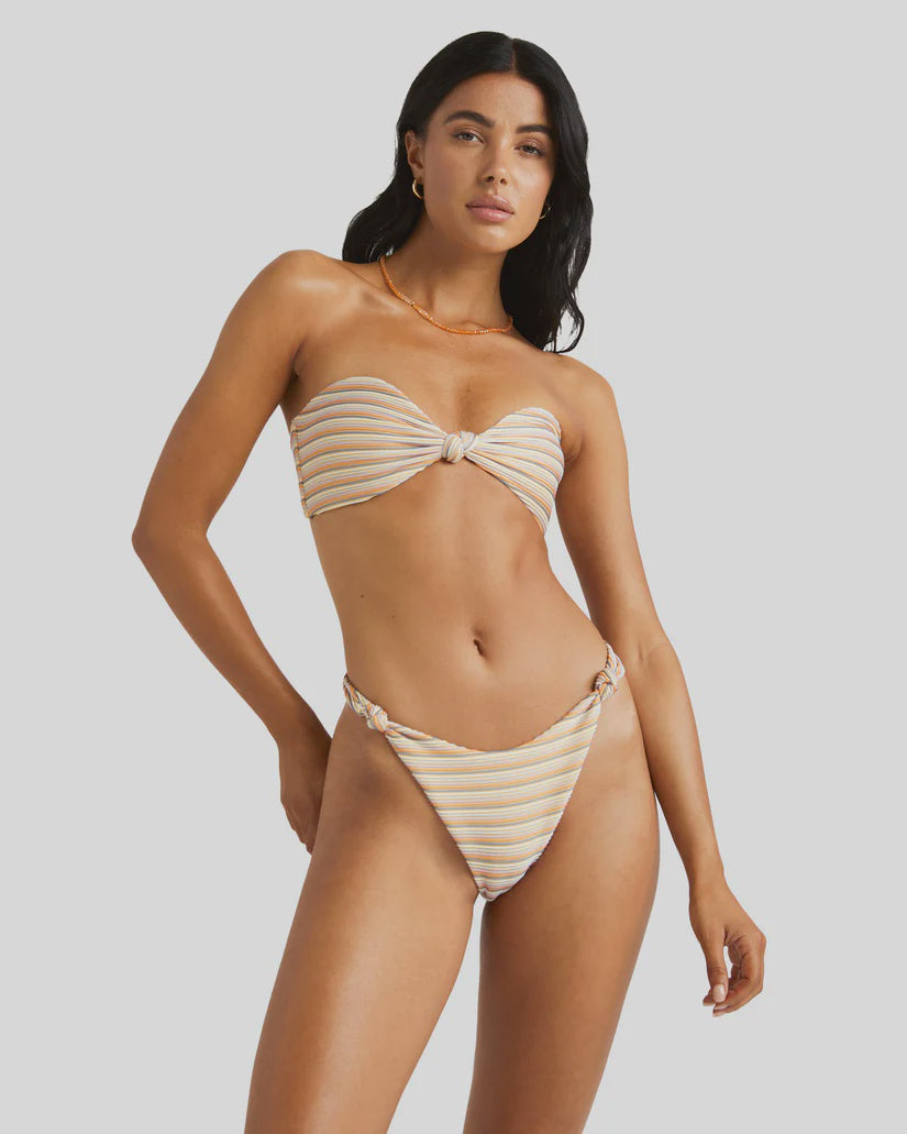 Ripple and Twist Skimpy Bikini Bottoms