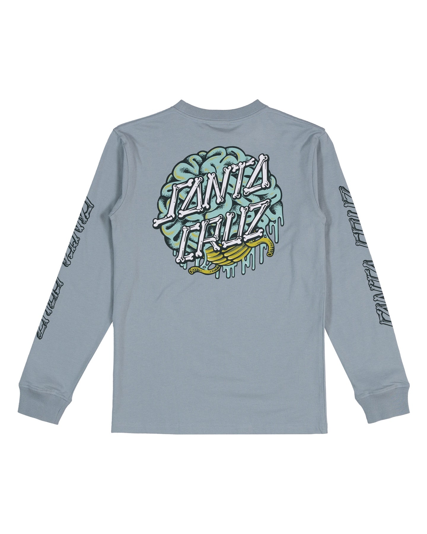 Brain Dot Centre Hollow Strip Long Sleeve
