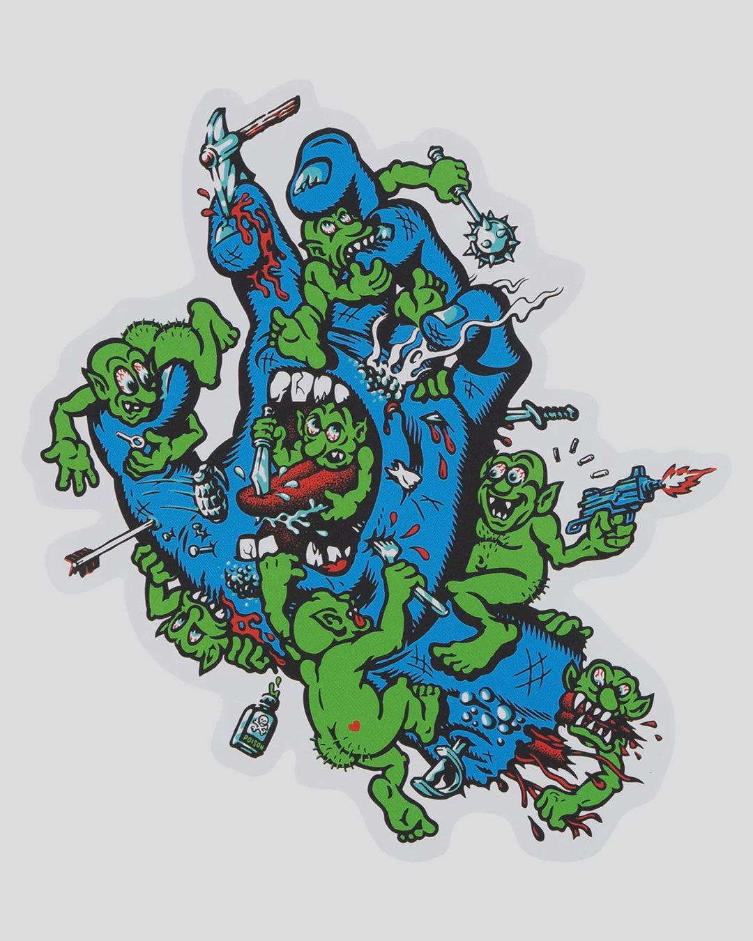 Gremlin Patrol Matte Sticker