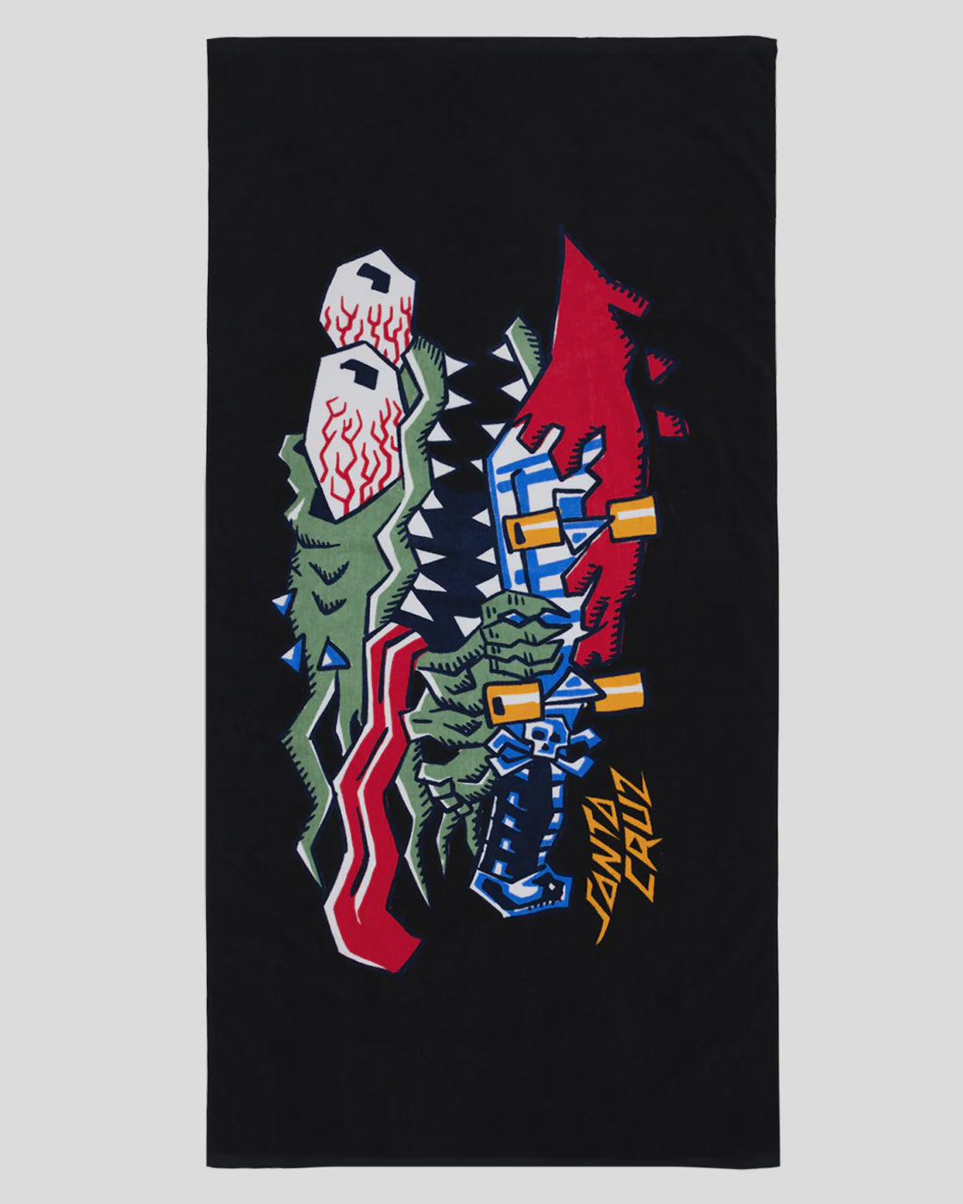 Meek Scratched Slasher Towel - Black