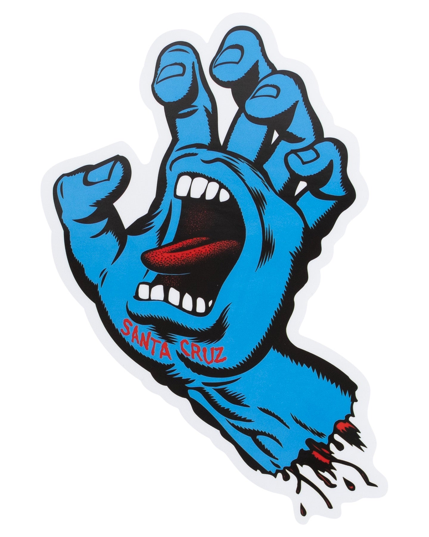 Screaming Hand Large Sticker