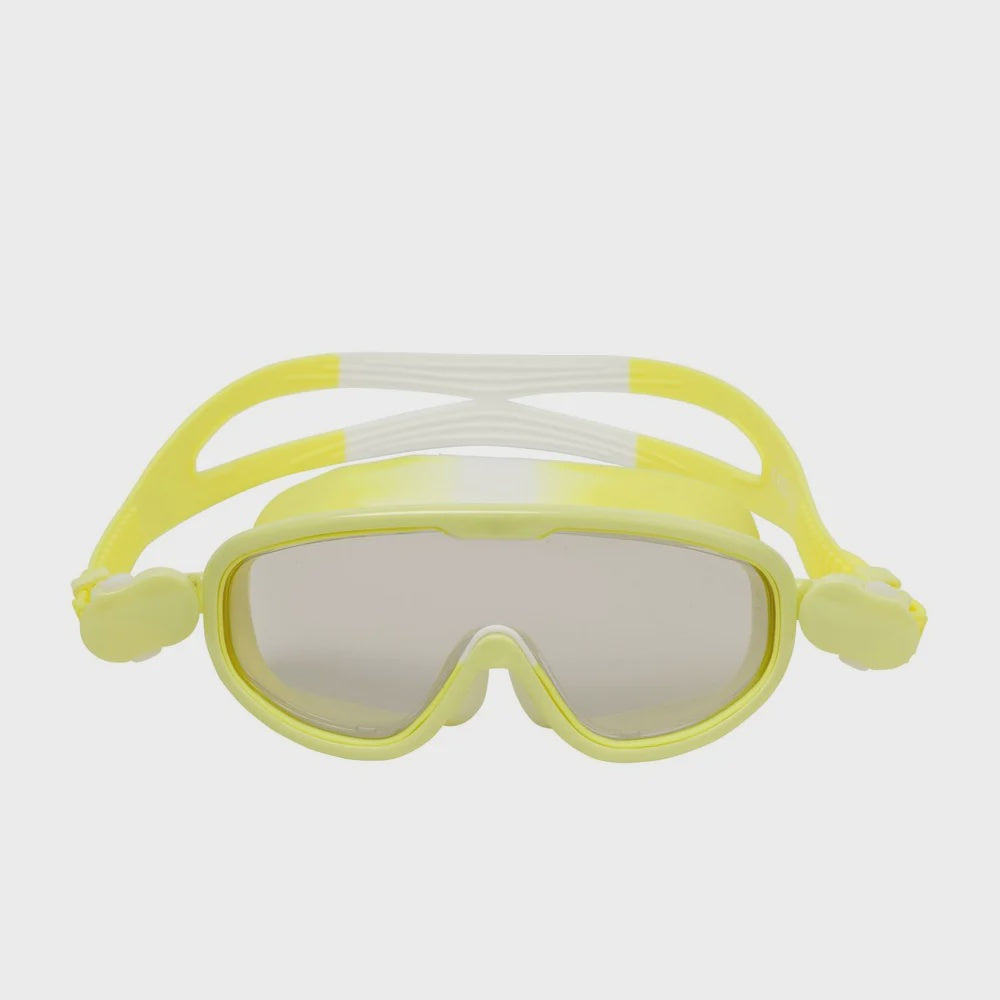 Kids Swim Mask - The Shark Neon Yellow
