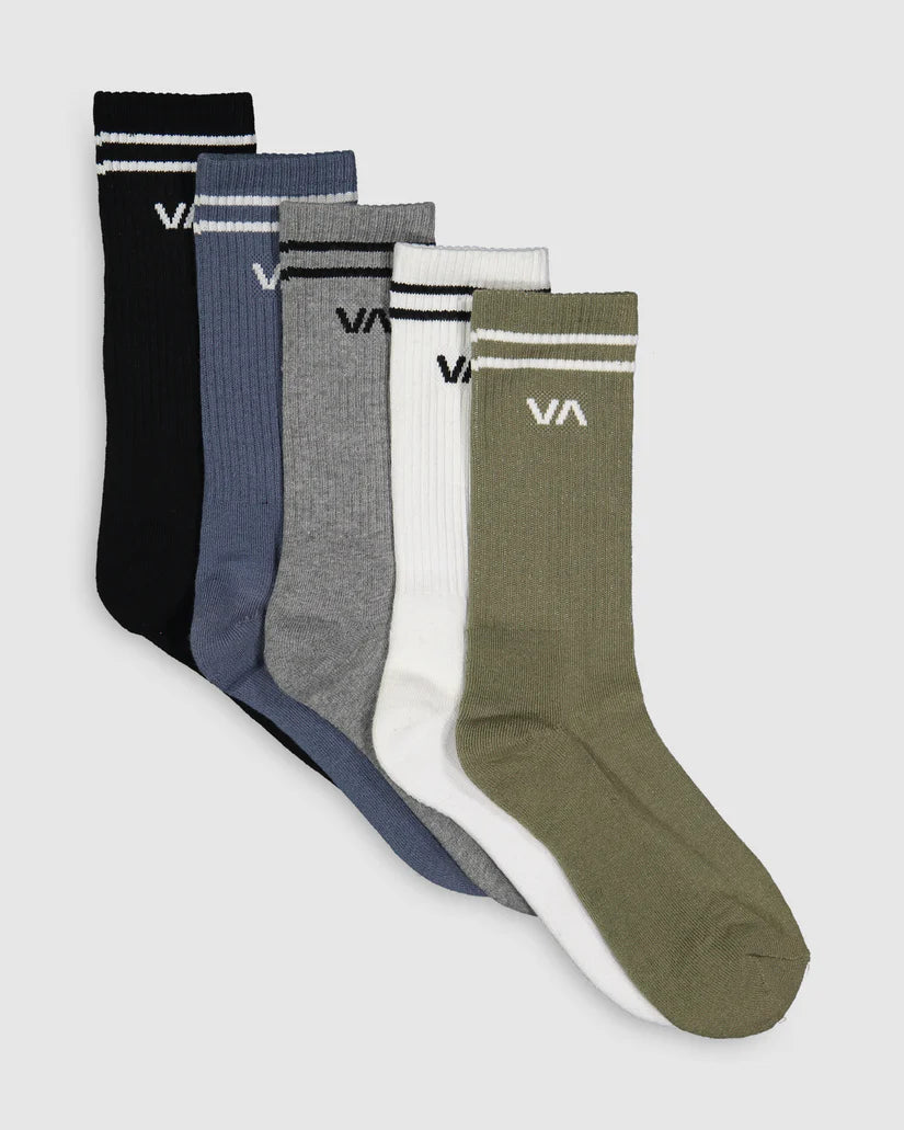 RVCA Seasonal Sock 4 pack Multi